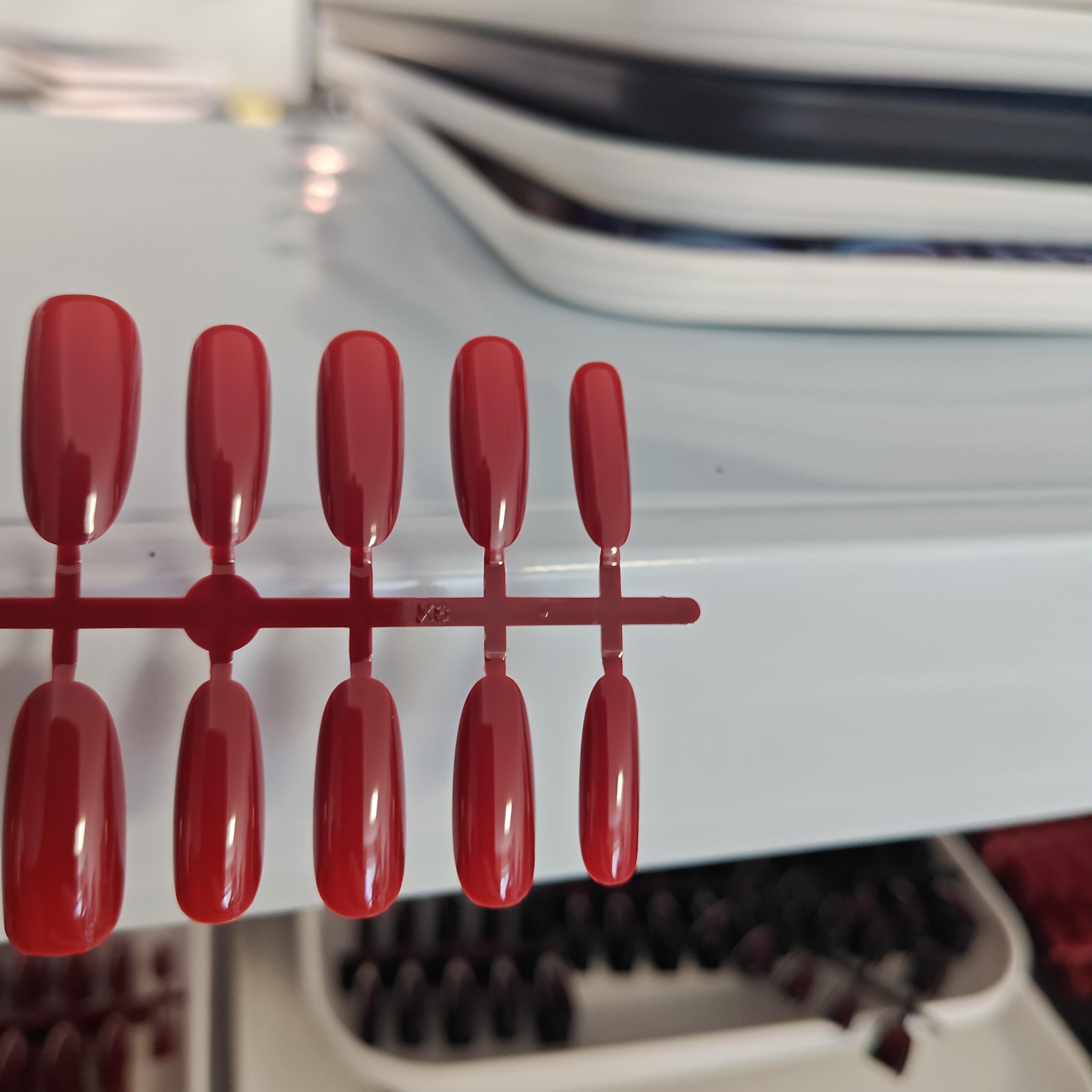 直播间扣号穿戴指甲美甲成品在