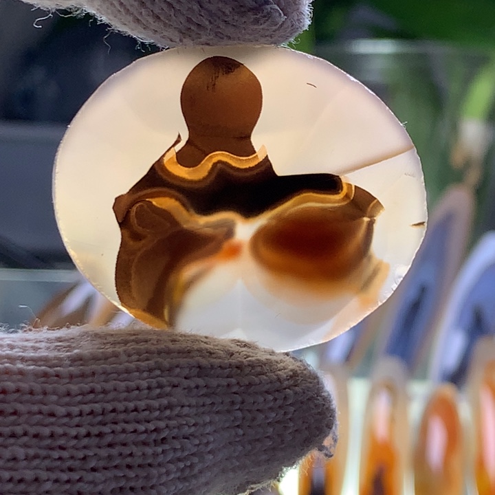 未镶嵌玛瑙/玉髓珠宝半成品149