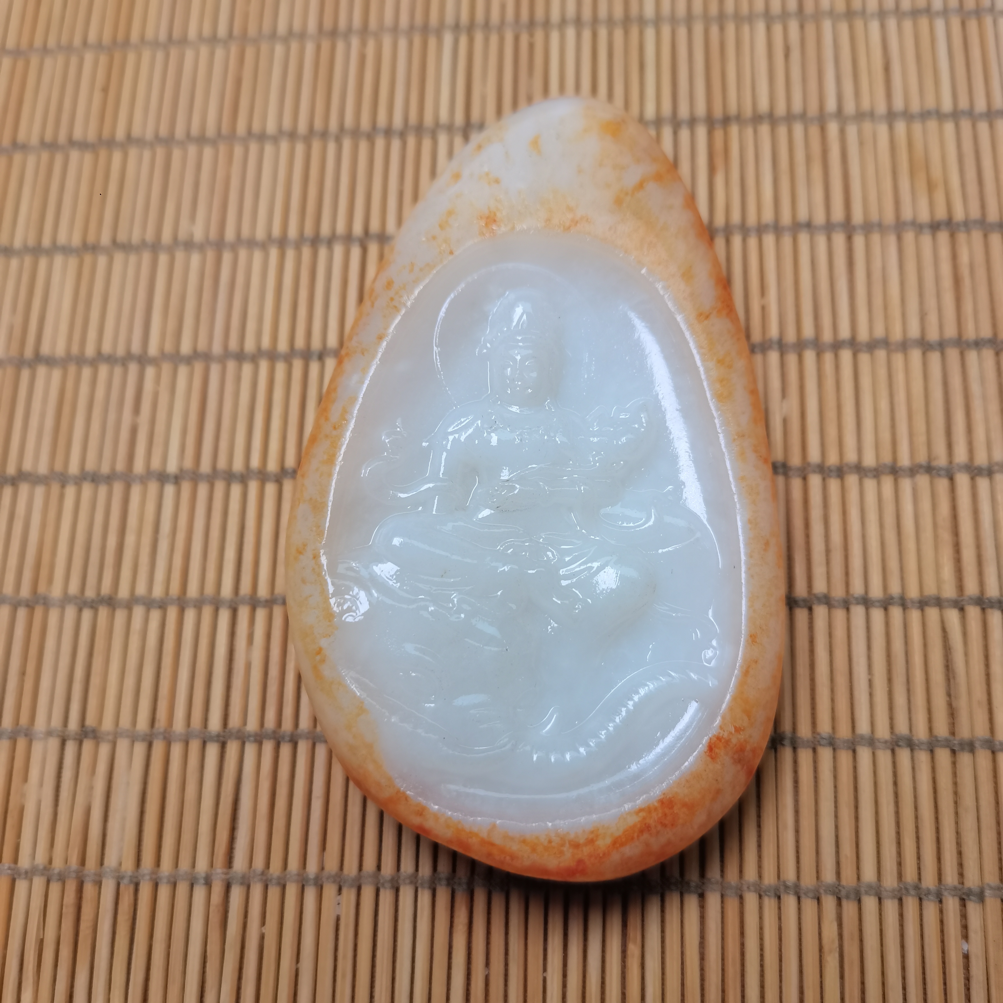 新疆和田玉普贤菩萨137克