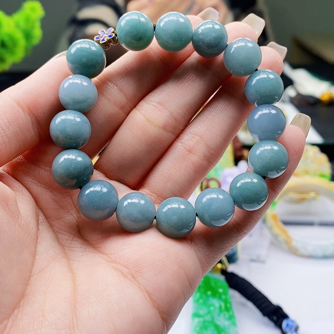 颈饰未镶嵌翡翠翡翠A货