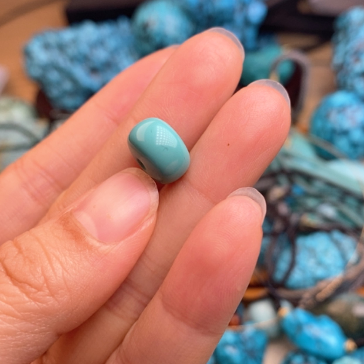 【闪购商品】绿松石珠宝半成品未镶嵌