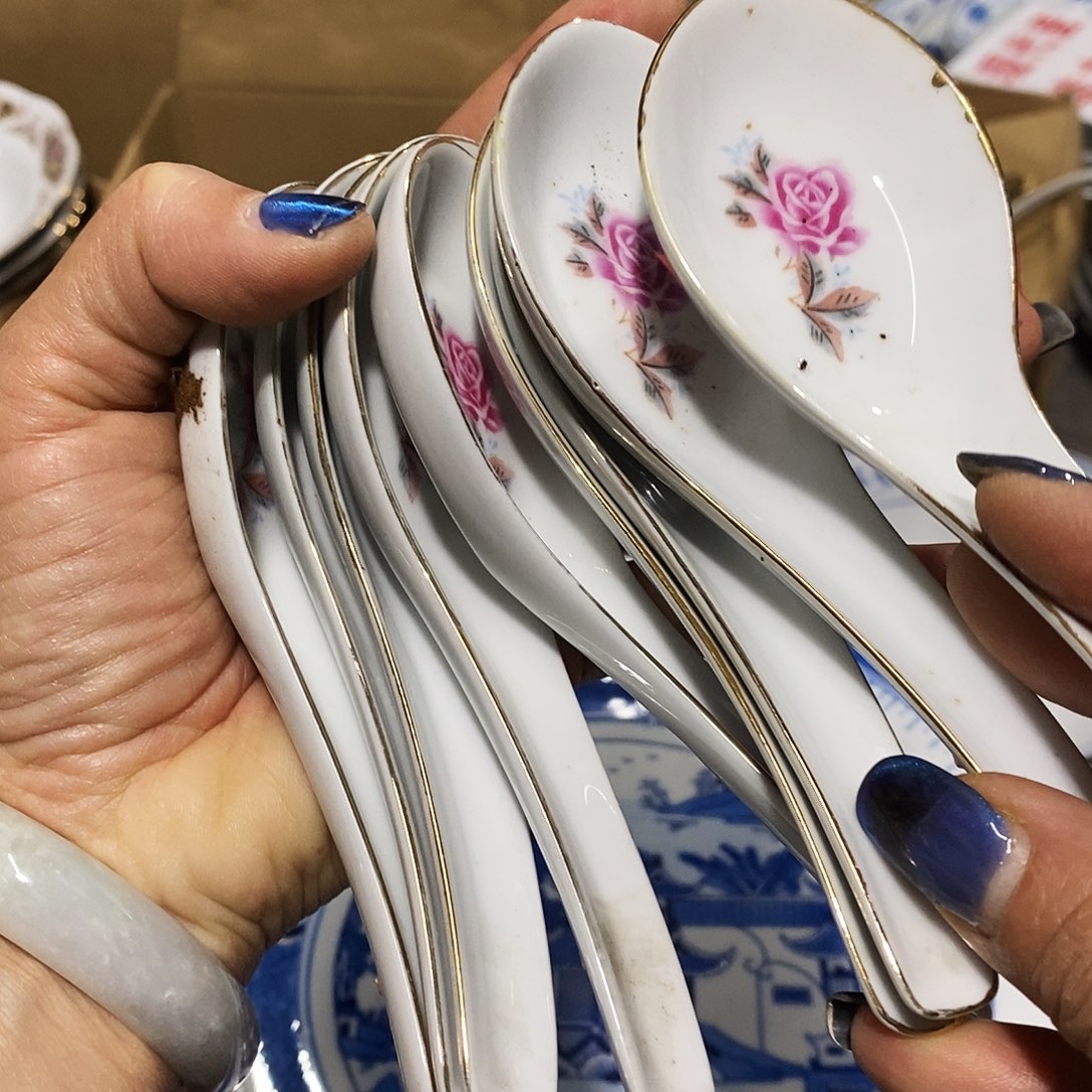 陶摆件景德镇陶瓷现代9个