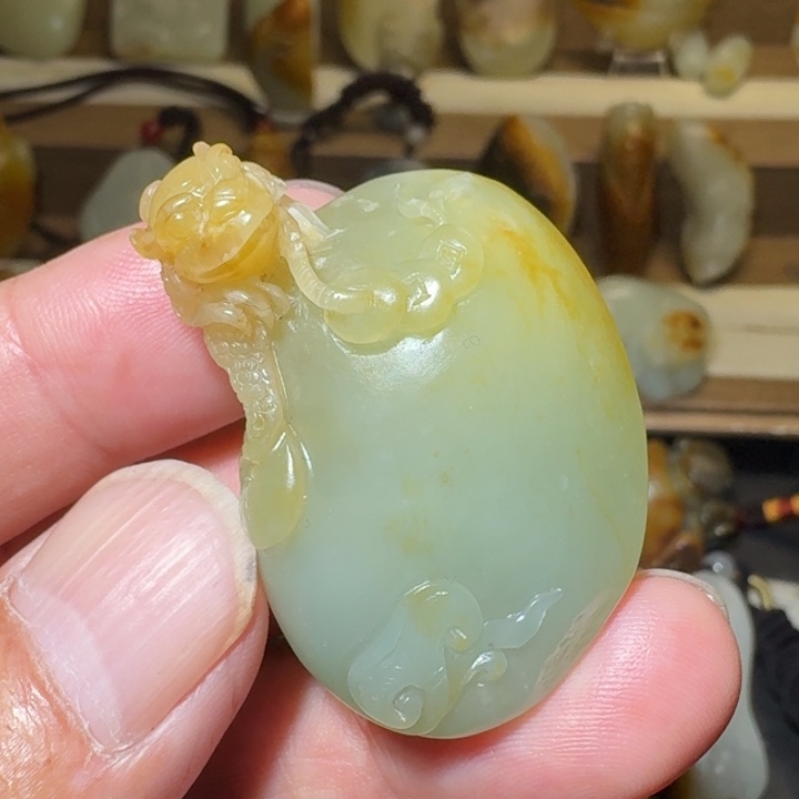 吊坠(不含链)未镶嵌和田玉