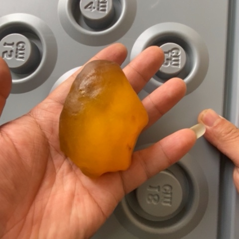 蜜蜡珠宝奇石未镶嵌心**成天然原矿琥珀蜜蜡原石定制