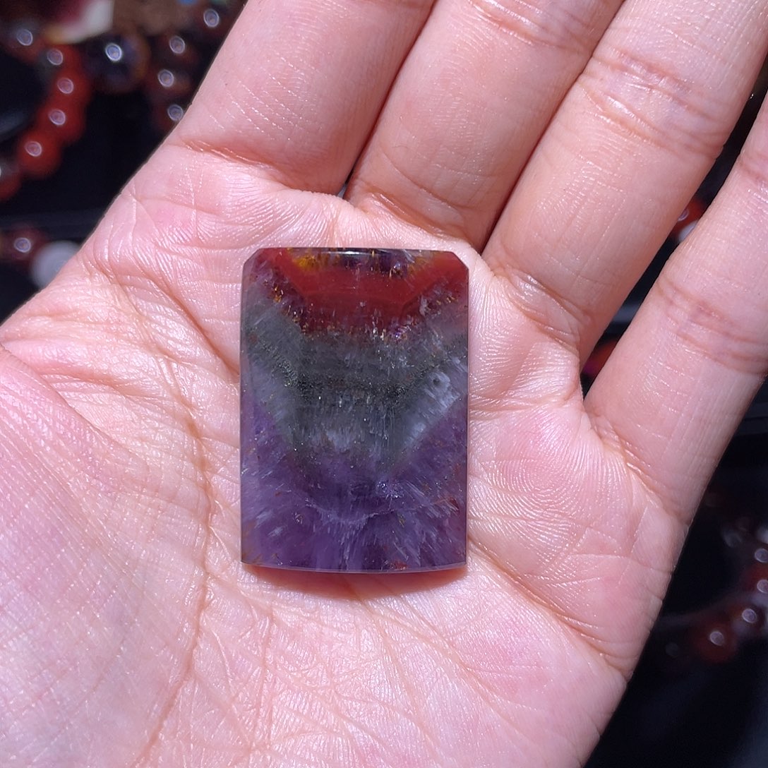 水晶极光无事牌未镶嵌极光无事牌