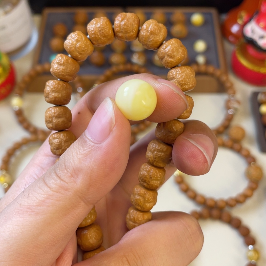 *****吊坠猴头核桃纯手工饕餮搭配