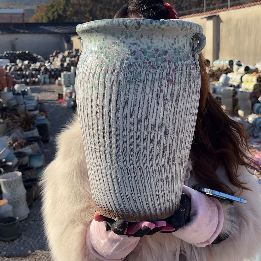 口径20高度32彩耳朵一个