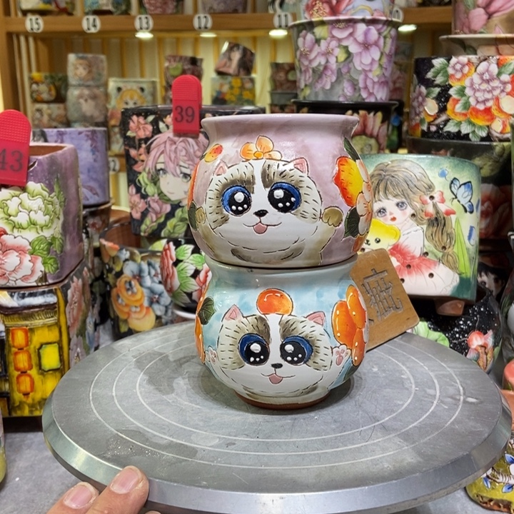 景德镇艺术手绘作品