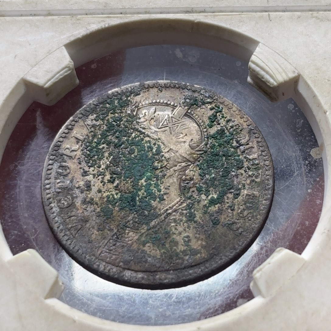 银Ag900维多利亚1卢比