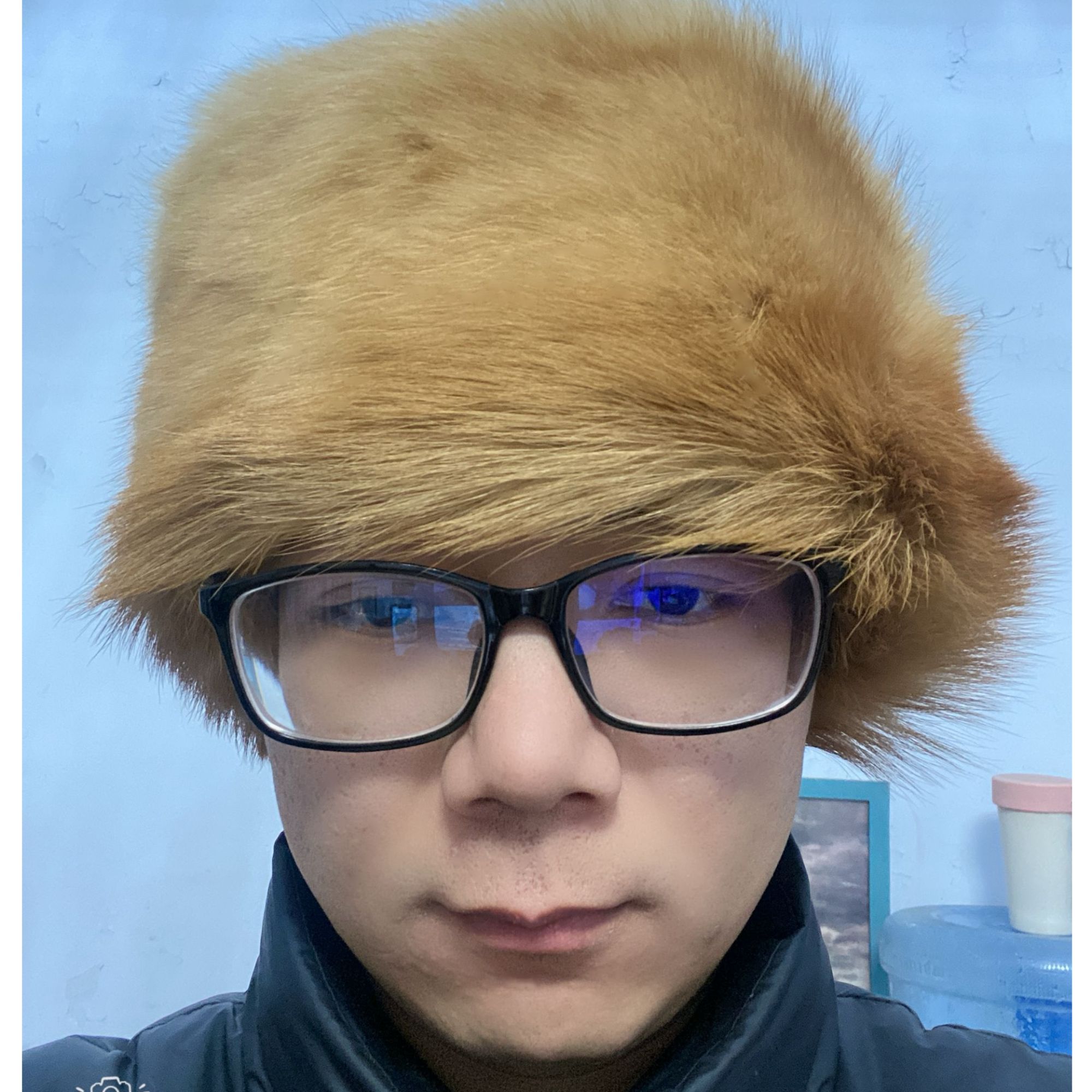 【精品皮毛】皮毛帽子皮毛一体盖耳保暖
