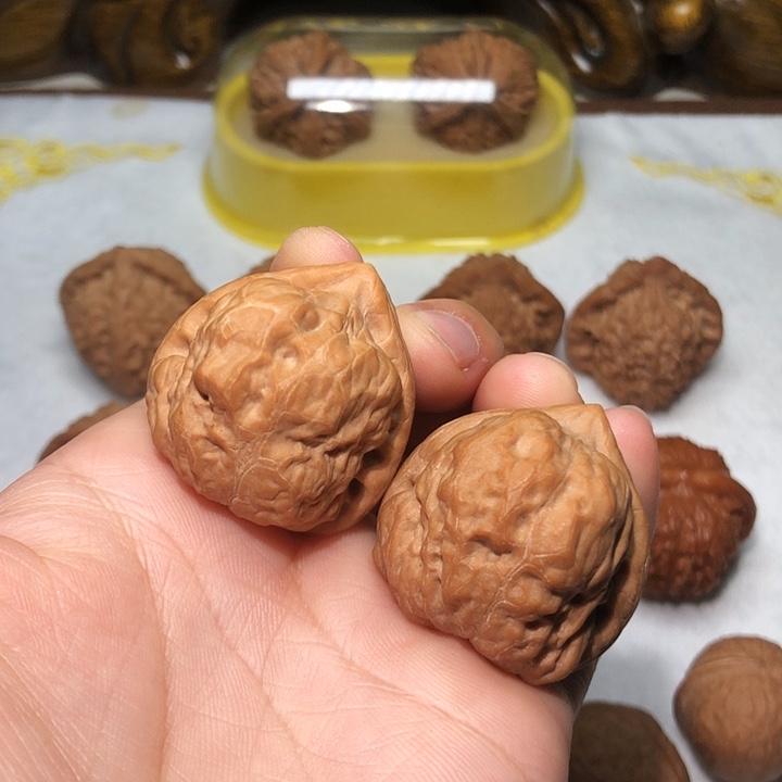 文玩核桃34尺古蟾