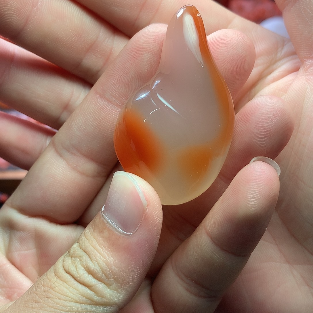 未镶嵌1南红玛瑙随行吊坠