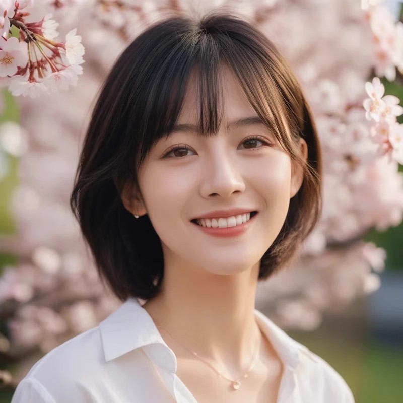 假发女全头套真发全真人发轻薄波波头无痕隐形自然透气减龄丝短发