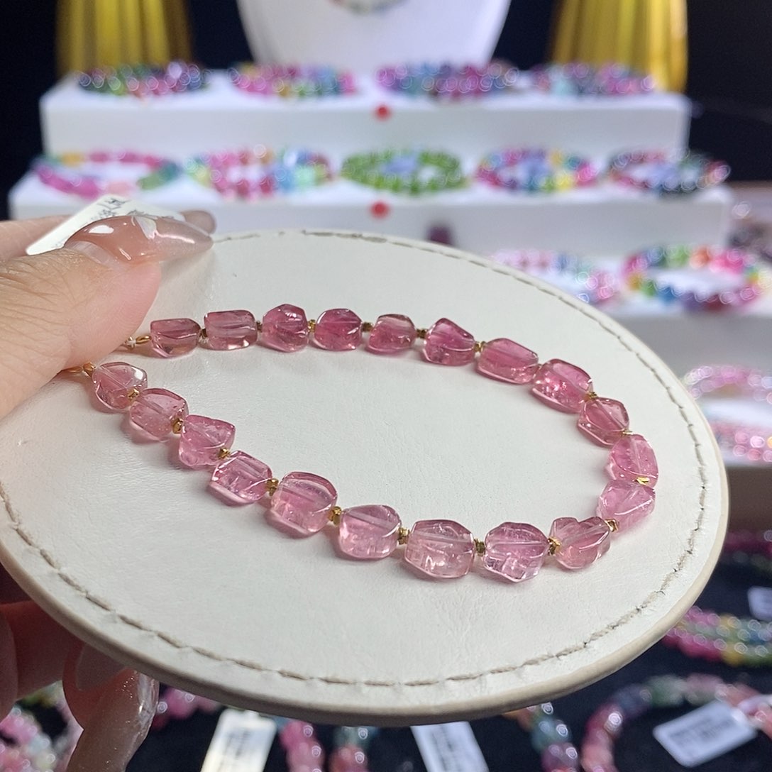 未镶嵌手链碧玺瓜片