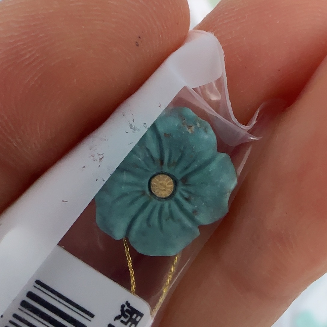 绿松石珠宝半成品未镶嵌