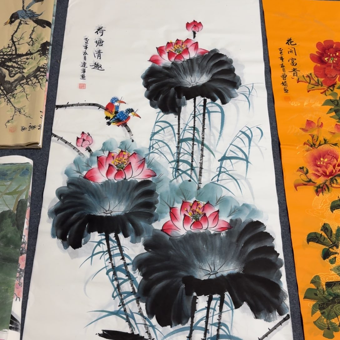 国画会娟艺术馆直播间