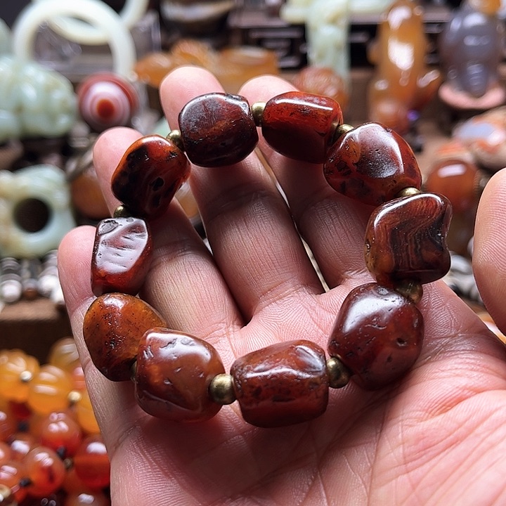 玛瑙/玉髓车挂未镶嵌