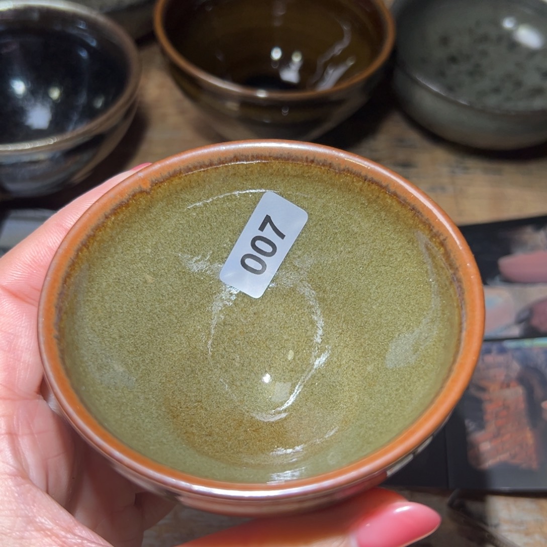 一***利茶盏全手工原矿原釉建盏