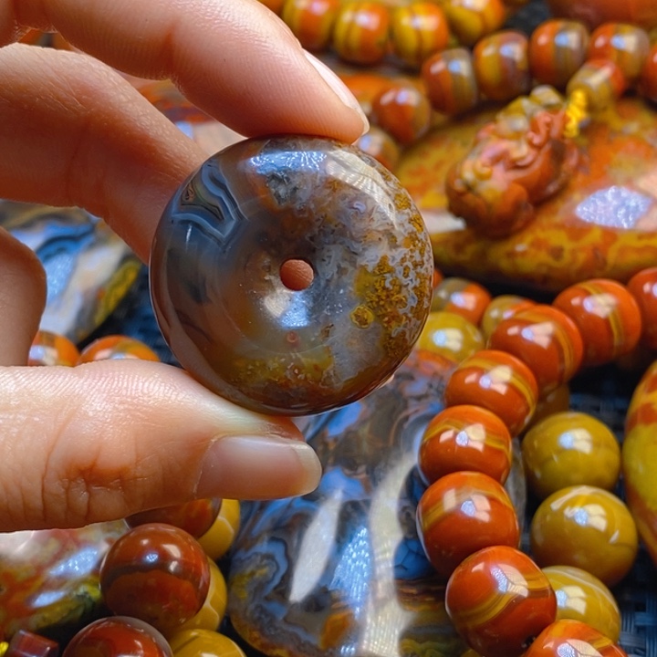 未镶嵌颈饰玛瑙/玉髓