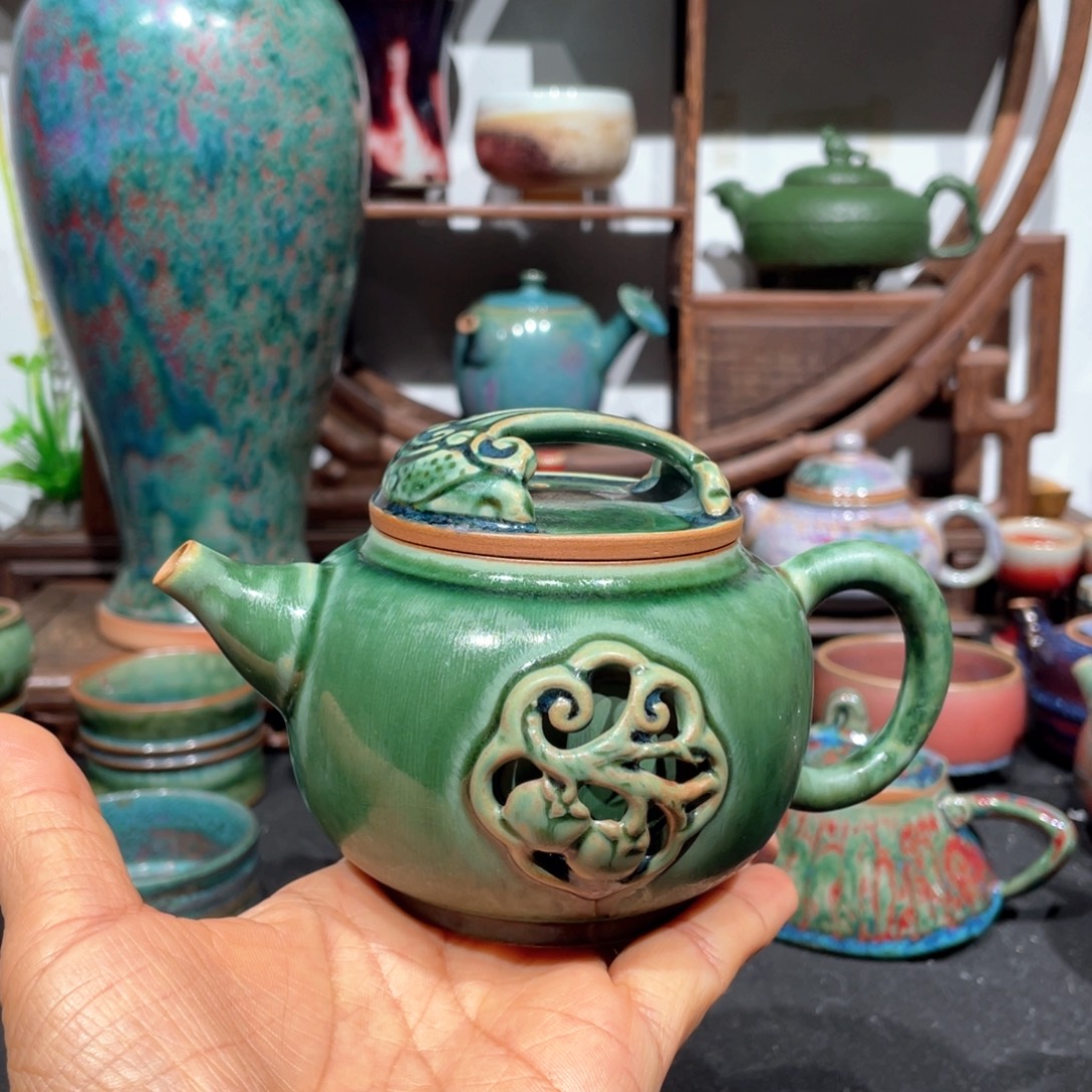 中国神后钧瓷茶器