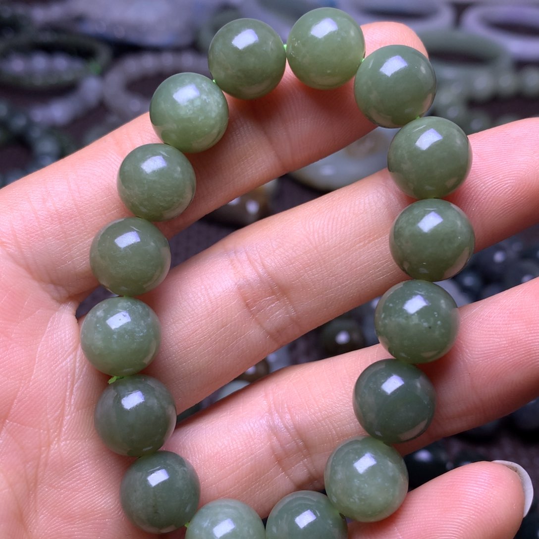 未镶嵌手串和田玉