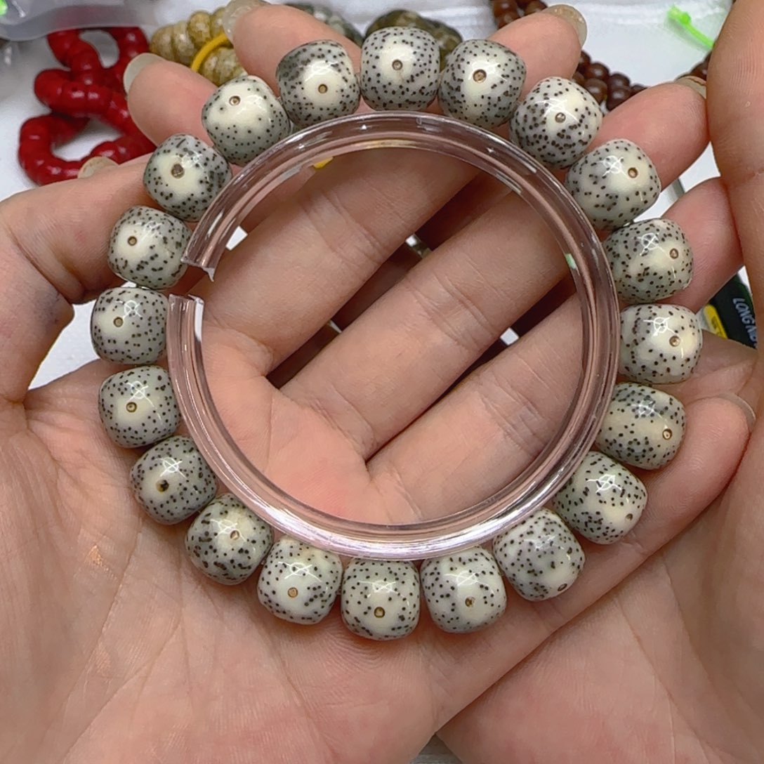 星月菩提手串63高端大眼睛星月菩提1.2桶单圈