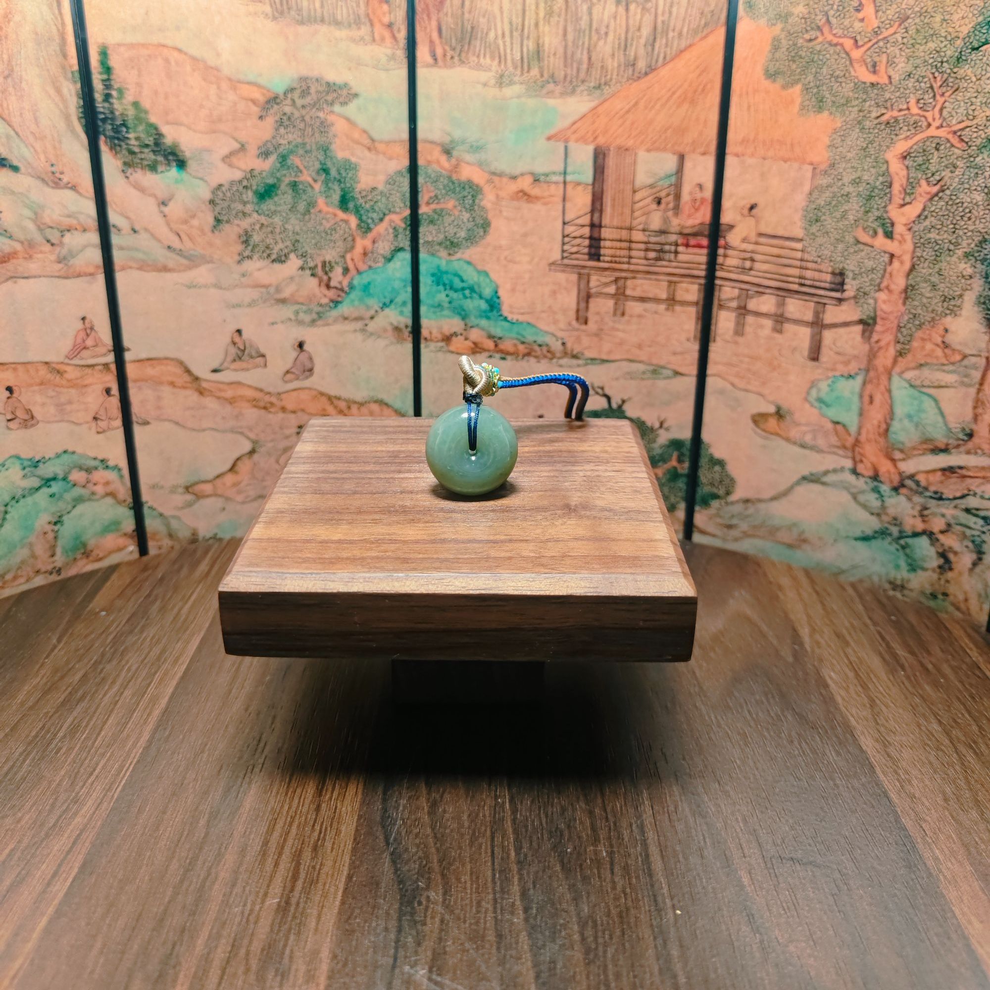 N和田玉平安扣吊坠0866