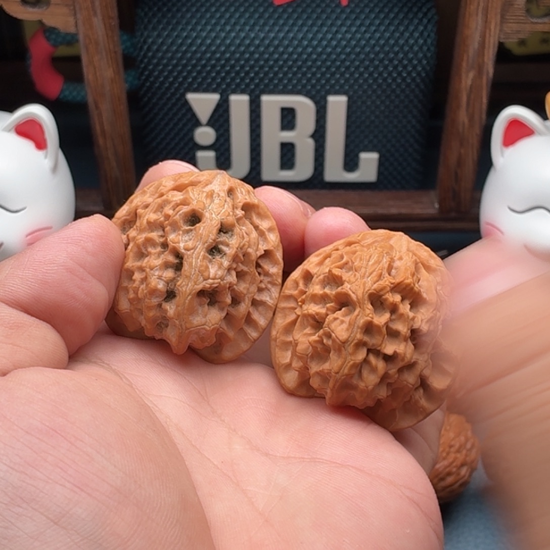 .***.文玩核桃把件苹果