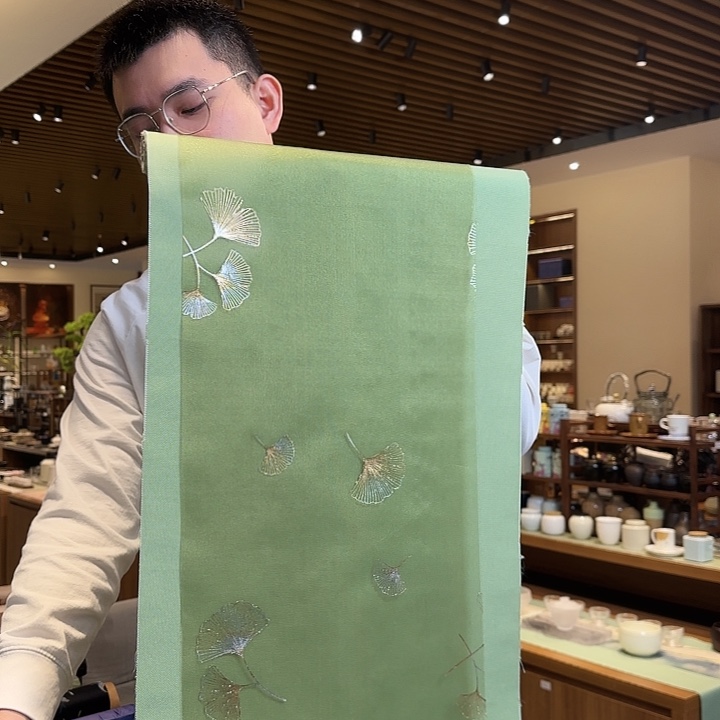 俩米一茶席茶席俩件套