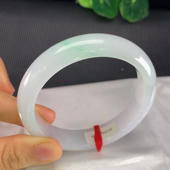 翡翠手镯未镶嵌正圈55