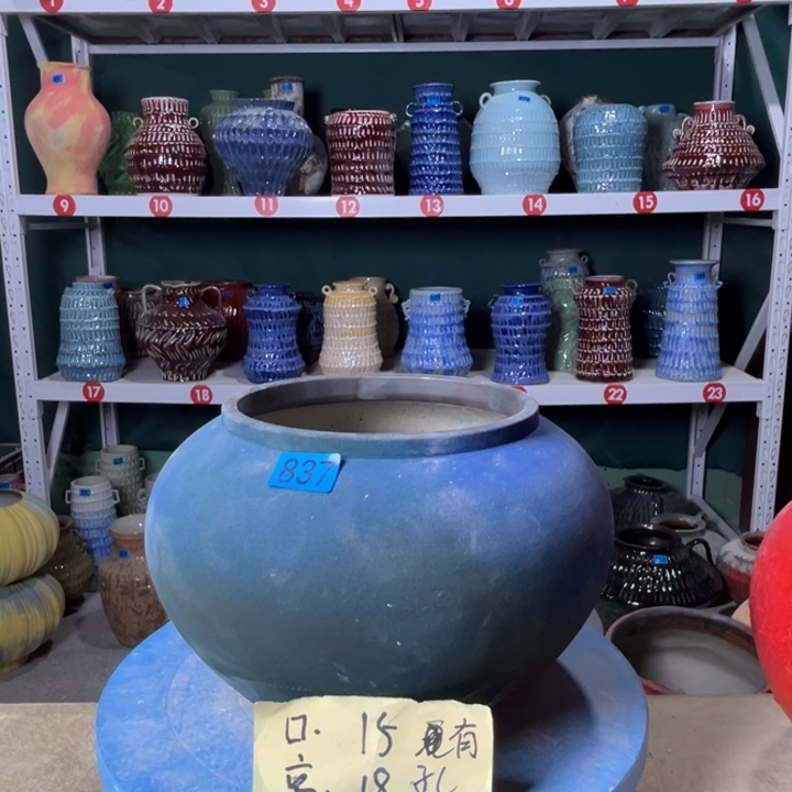 景德镇陶瓷花盆花器837