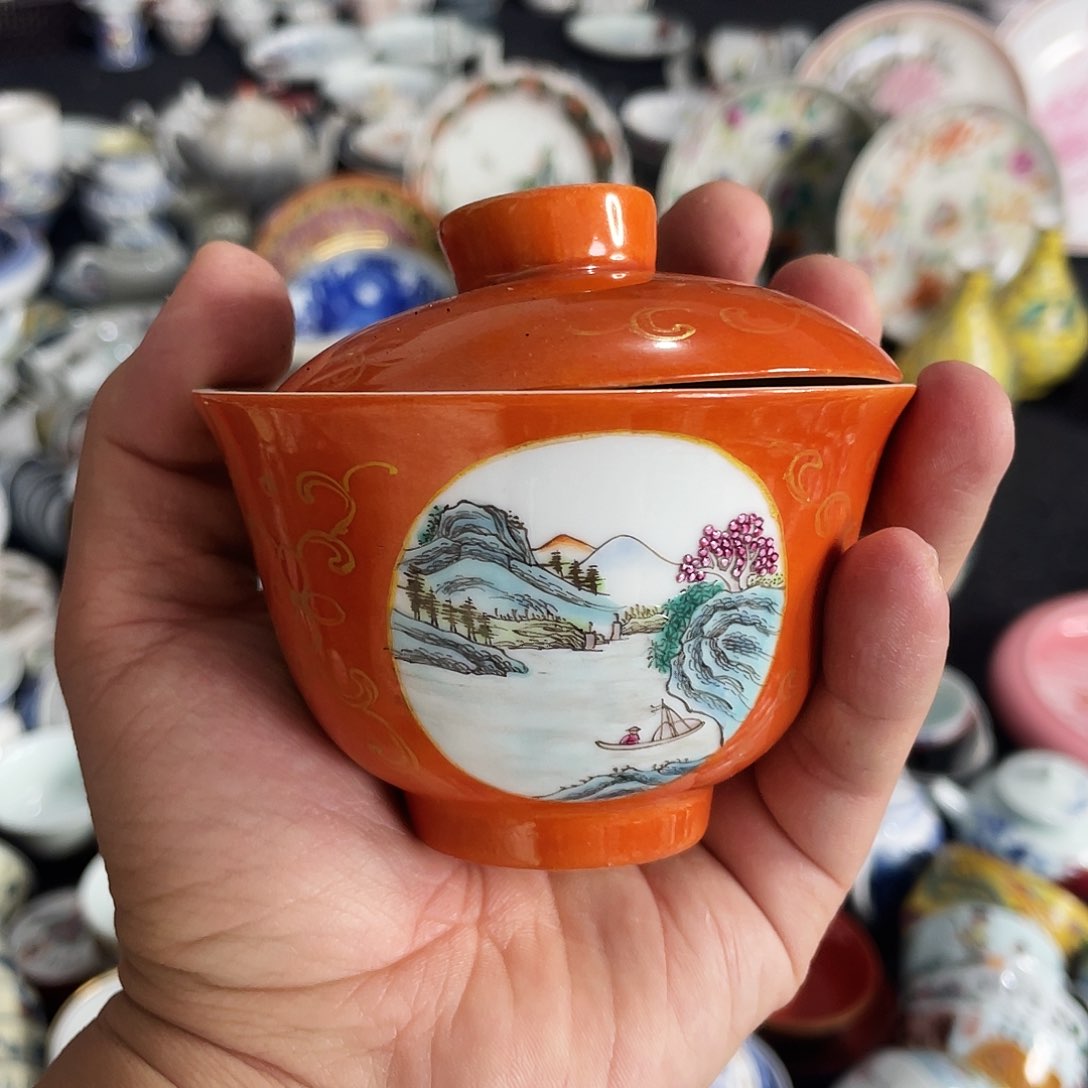 杯景德镇陶瓷艺术品