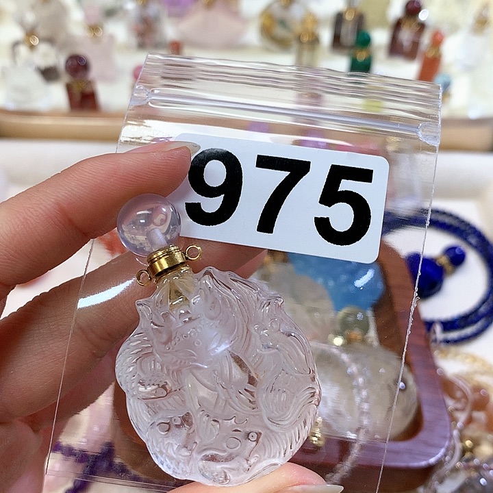 水晶香水瓶未镶嵌发***才