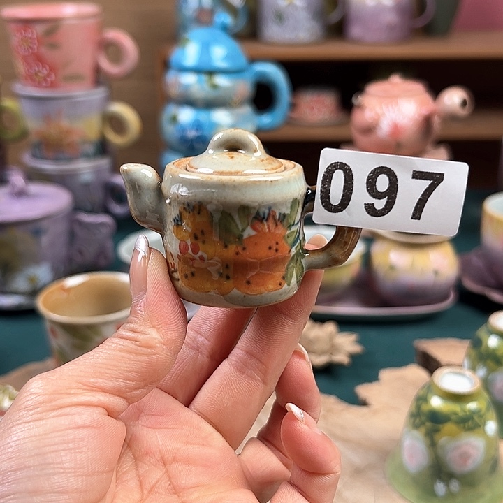 杯景德镇陶瓷手绘作品097