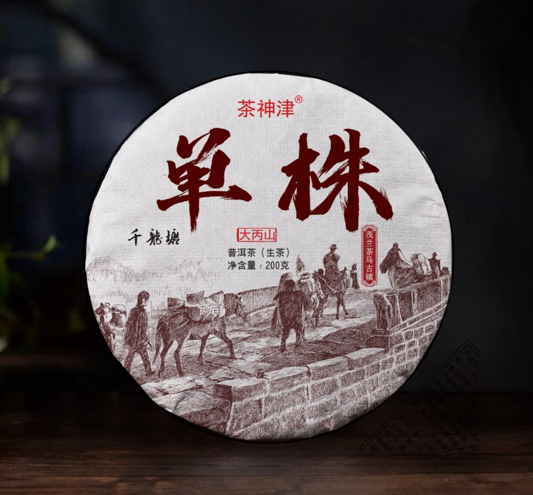 【村长严选2】2023千龙塘单株 云南普洱茶 饼茶