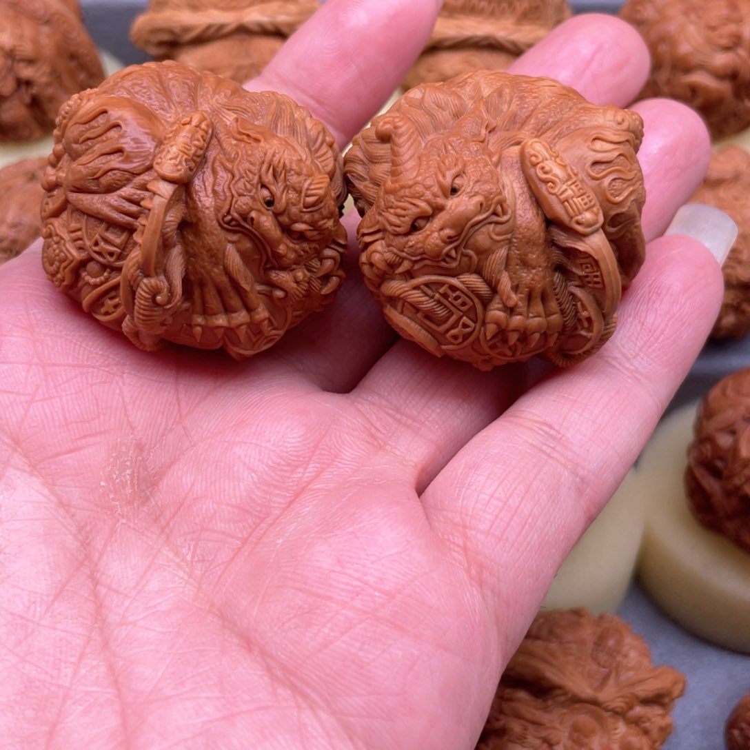 核桃手串/手链龍*貔貅一根筋