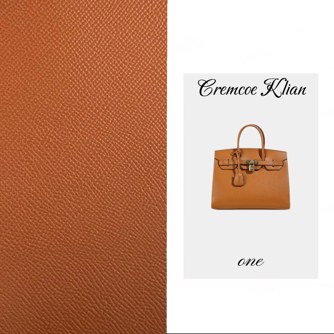 铂金手掌纹5025棕色小号25*13*22cm轻奢时尚百搭女士单肩包