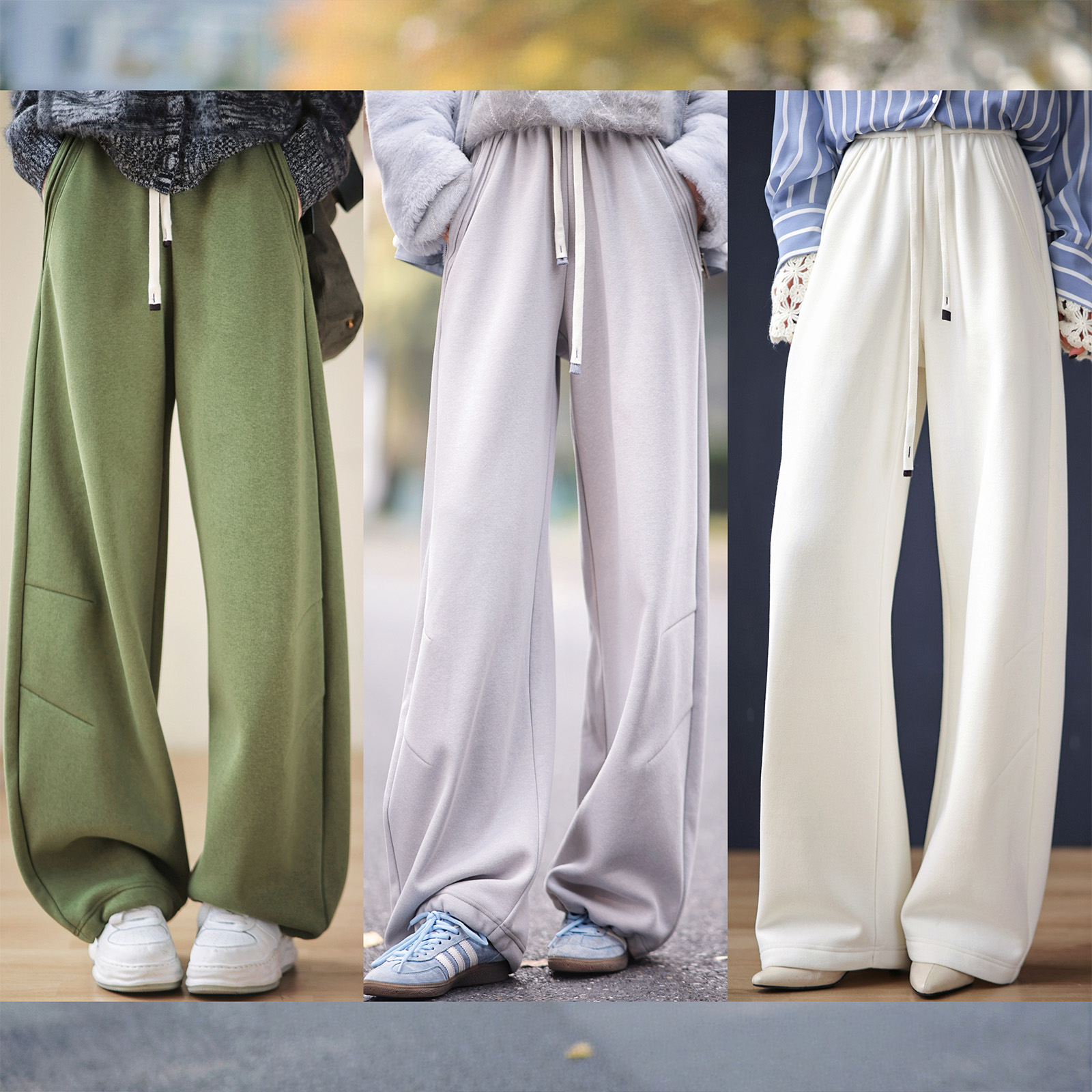 【赵大喜】遛弯舒服裤 | 加厚棉/很舒服 松紧腰/抽绳