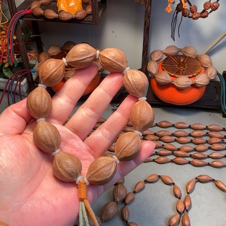手串/手链橄榄核梅林铁核手串20×27短桩精品