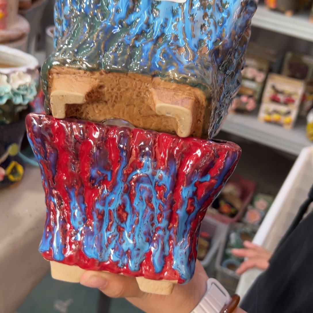 满20米秒退拉黑多肉花盆