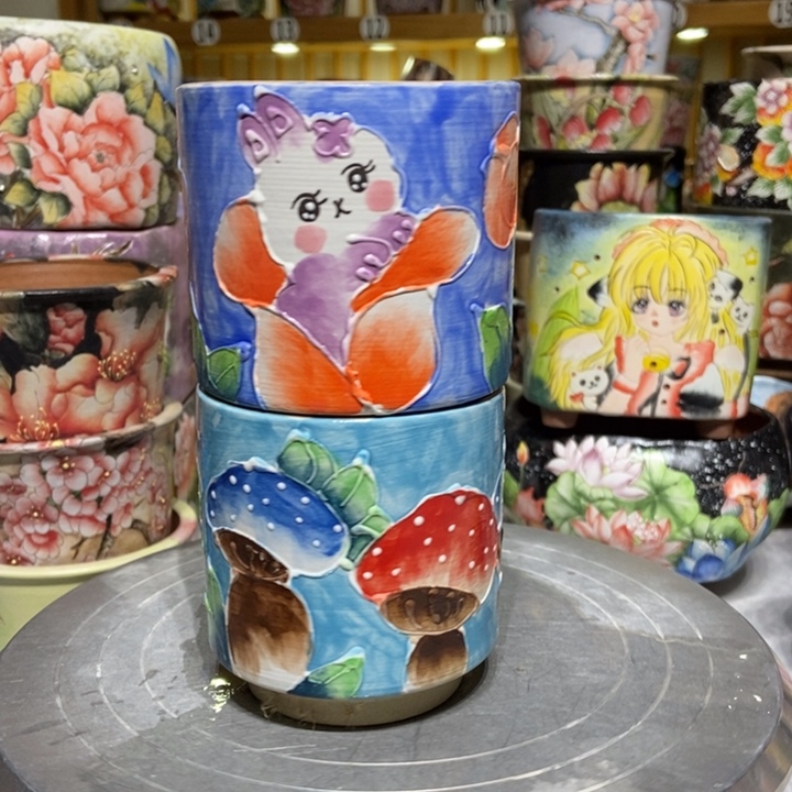 景德镇艺术手绘作品