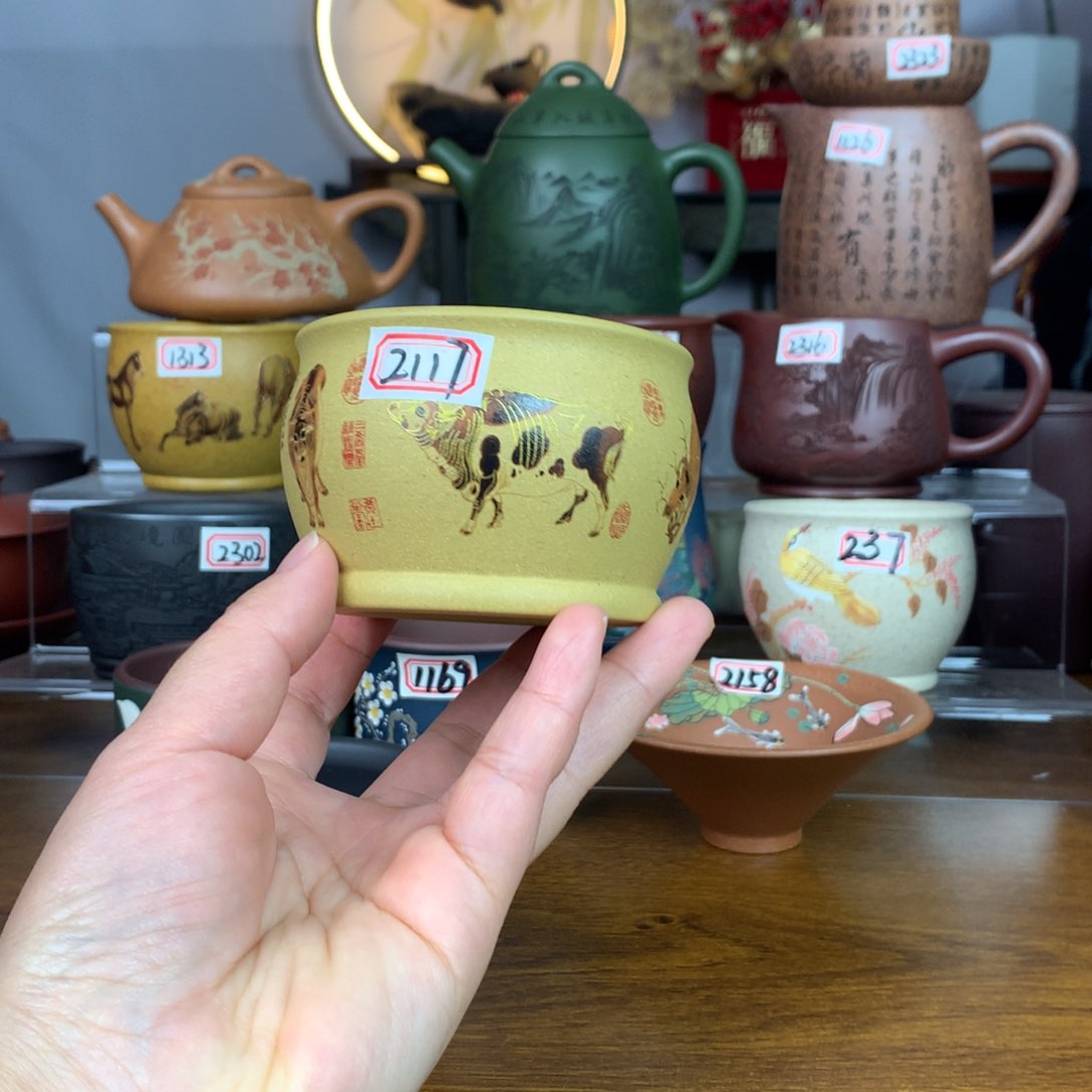 紫砂茶杯宜兴紫砂茶具