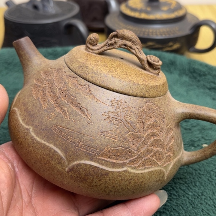 茶壶紫砂完美无暇