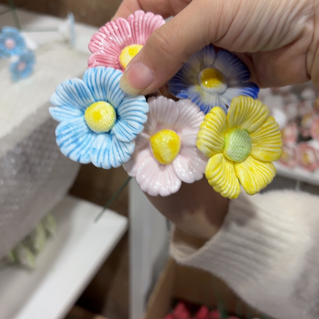 陶瓷花拍满20元发货退款拉黑