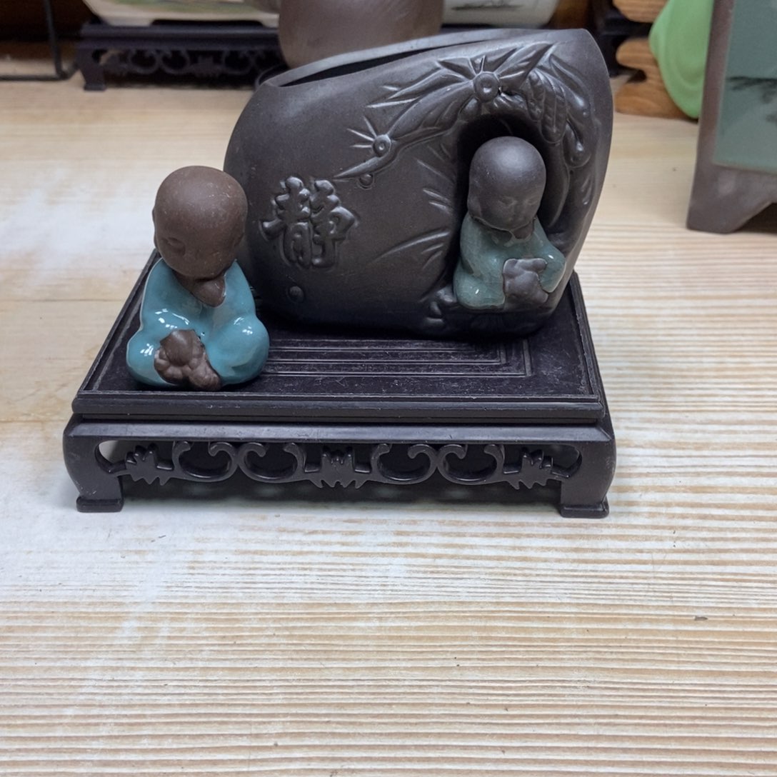 瓷片陶瓷花盆陶瓷艺术