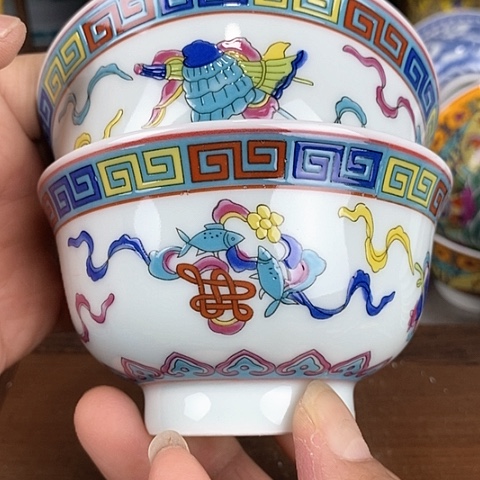 景德镇陶瓷藏式茶碗