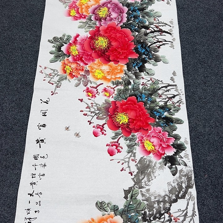 国画国画作品宣纸纯手绘