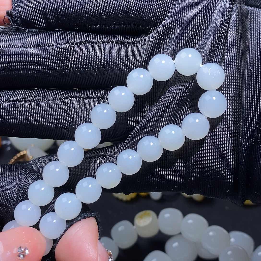 和田玉套链未镶嵌I****X