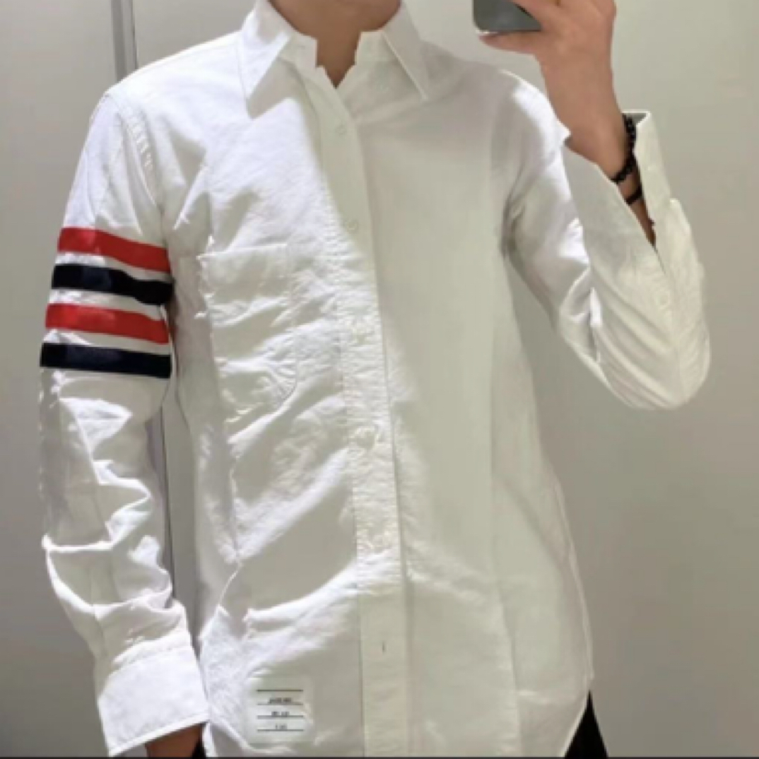 99新 THOMBROWNE TB 白色 衬衫 99新 2码 A6426