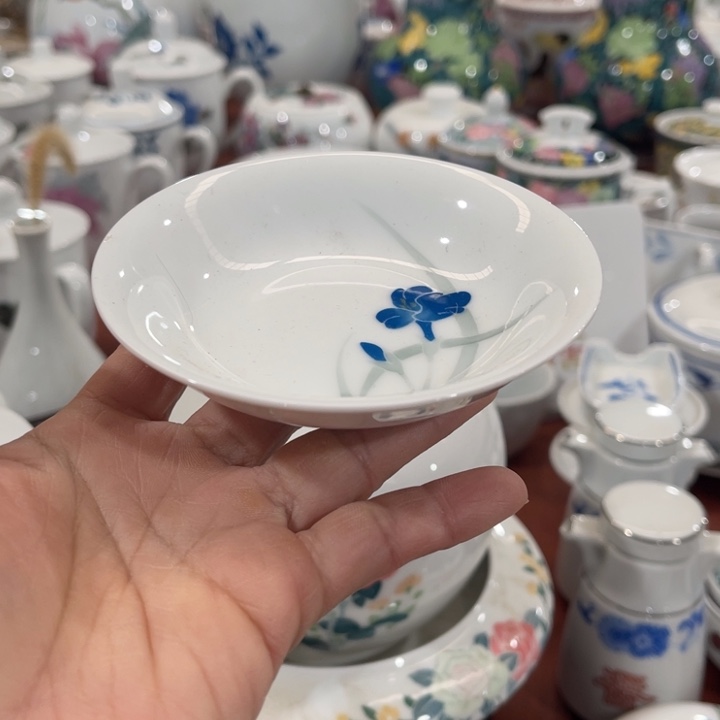 醴陵釉下五彩瓷器手绘10厘米